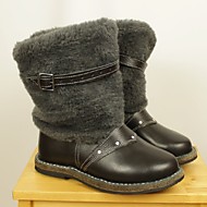 Унты черные с отделкой